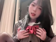 可愛學妹JK情趣制服白色內褲風景頂不住